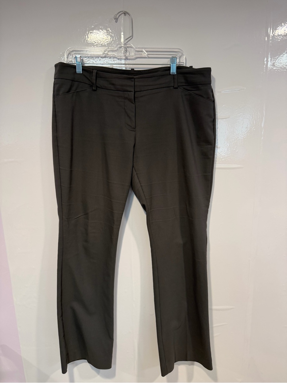 Women’s Grey Mossimo Straight-Leg Pants